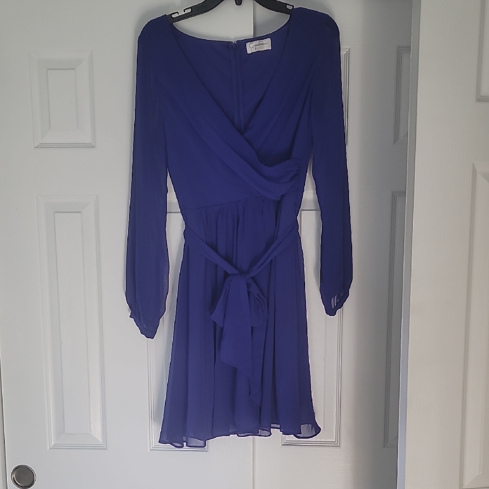 Jessica Simpson Long Sleeve Wrap Dress
